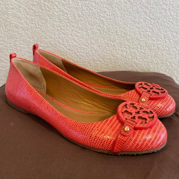 Tory Burch Coral Flats - Picture 4 of 4